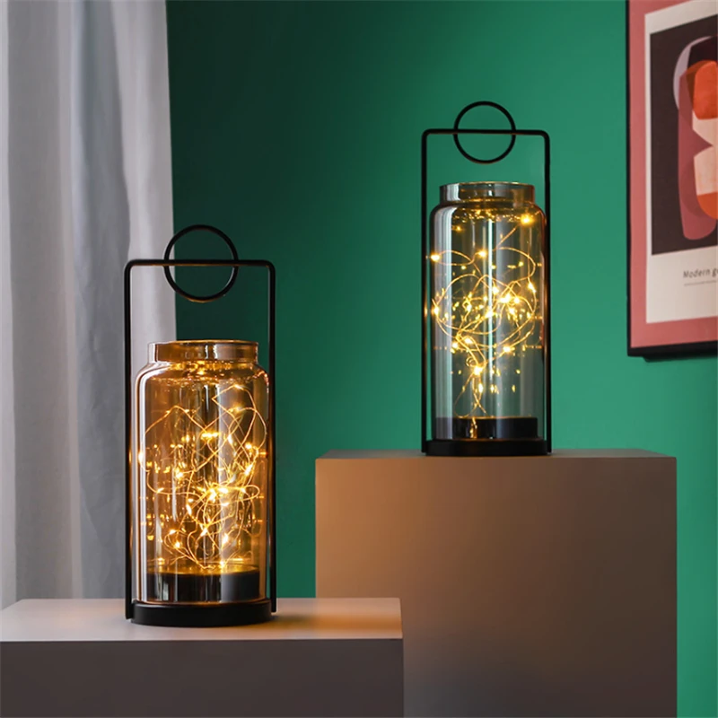 Nordic Wrought Iron Glass Cover Romantic Wind Light Creative Decoration Crafts Cafe Desktop Home Decoration Accessories
Nordic Wrought Iron Glass Cover Romantic Wind Light Creative Decoration Crafts Cafe Desktop Home Decoration Accessories
