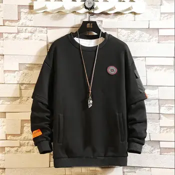 Autumn Winter Men New Style Casual Fashion Letter Patchwork Sweatshirt Men Harajuku Tops O Neck Sweatshirt Sudaderas Hombre
Autumn Winter Men New Style Casual Fashion Letter Patchwork Sweatshirt Men Harajuku Tops O Neck Sweatshirt Sudaderas Hombre
