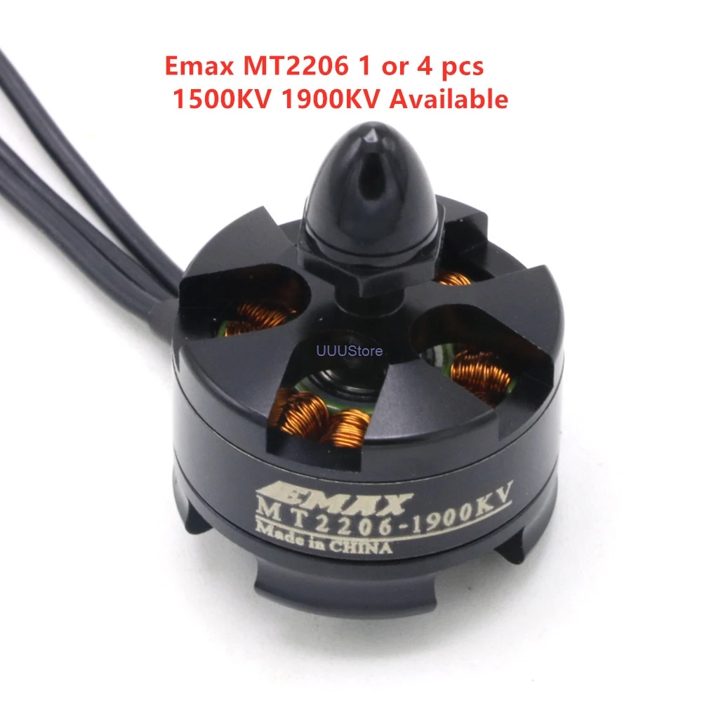 1 шт./4 шт. Emax MT2206 1600KV 1900KV CW или CCW бесщеточный двигатель для мини гоночного дрона