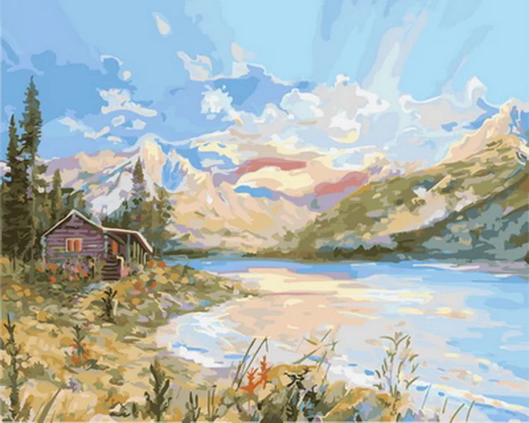 Unframe diy picture oil painting by numbers paint by number for home decor canvas painting 5065cm home in the riverside
Unframe diy picture oil painting by numbers paint by number for home decor canvas painting 5065cm home in the riverside