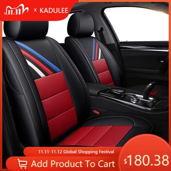 KADULEE Genuine Leather car seat covers for audi a3 8p a1 a3 a4 a4l a5 a6 a6l a7 a8 8p 8v a4 b6 b7 b8 a6 c5 c6 c7 q5 q7 tt seats
KADULEE Genuine Leather car seat covers for audi a3 8p a1 a3 a4 a4l a5 a6 a6l a7 a8 8p 8v a4 b6 b7 b8 a6 c5 c6 c7 q5 q7 tt seats