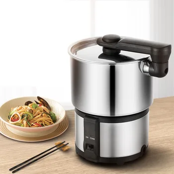 Multifunction Electric Travel Cooker 110V/220V Dual Voltage Worldwidely Use Portable Cooking Pot
Multifunction Electric Travel Cooker 110V/220V Dual Voltage Worldwidely Use Portable Cooking Pot