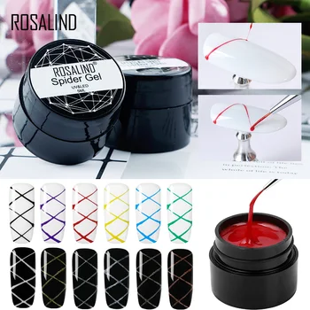 ROSALIND Spider Gel Nail Polish Art Nail Design Point To Line Drawing And Painting Decoration Pulling Silk Spider Gel Lacquer
ROSALIND Spider Gel Nail Polish Art Nail Design Point To Line Drawing And Painting Decoration Pulling Silk Spider Gel Lacquer