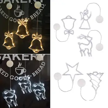 Warm White Deer Bell Stars Sucker Lamp New Arrival Festival Home Decoration Holiday Lighting LED Window Light Christmas
Warm White Deer Bell Stars Sucker Lamp New Arrival Festival Home Decoration Holiday Lighting LED Window Light Christmas