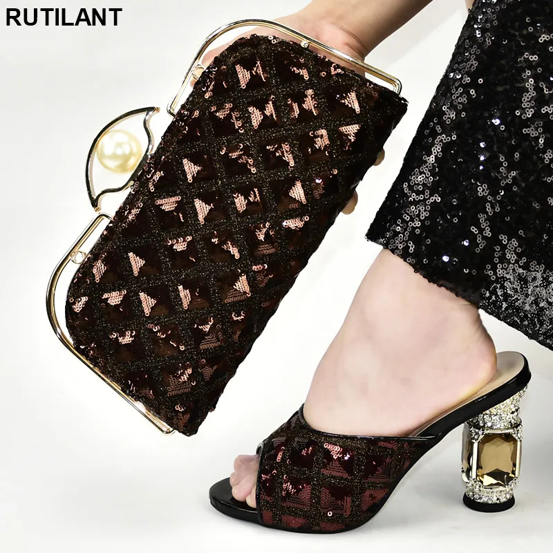 New Arrival Shoes and Bag Set African Sets 2019 Italian Shoes with Matching Bags for Wedding Spring Shoes Platform Women Party
New Arrival Shoes and Bag Set African Sets 2019 Italian Shoes with Matching Bags for Wedding Spring Shoes Platform Women Party