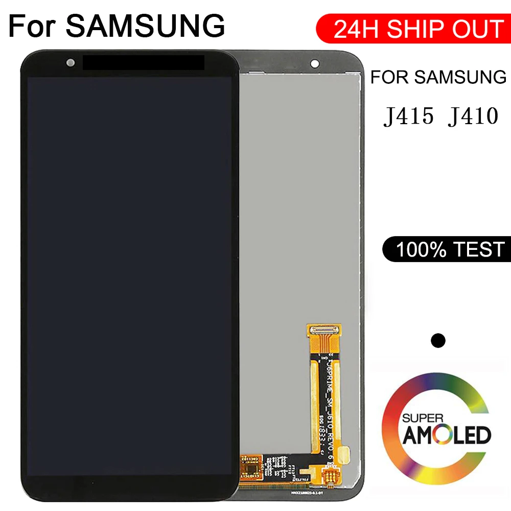 Оригинальный ЖК-дисплей 6 0 дюйма для Samsung Galaxy J4 + 2018 Plus J415 J415F J410 с сенсорным экраном