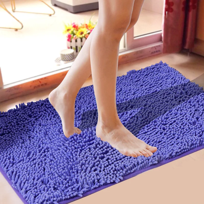 Chenille Bath Mat Anti-slip High Quality Bathroom Carpet Room Rugs Shower toilet bathroom rug Thicken Memory bathroom floor mat 
Chenille Bath Mat Anti-slip High Quality Bathroom Carpet Room Rugs Shower toilet bathroom rug Thicken Memory bathroom floor mat