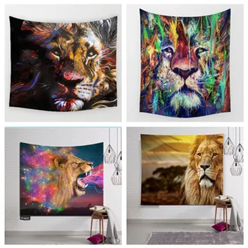 Nordic Simplicity Black and White Lion Tiger Leopard Printed Tapestry Bedroom Hanging Table Cloth Wall Hanging Decor
Nordic Simplicity Black and White Lion Tiger Leopard Printed Tapestry Bedroom Hanging Table Cloth Wall Hanging Decor