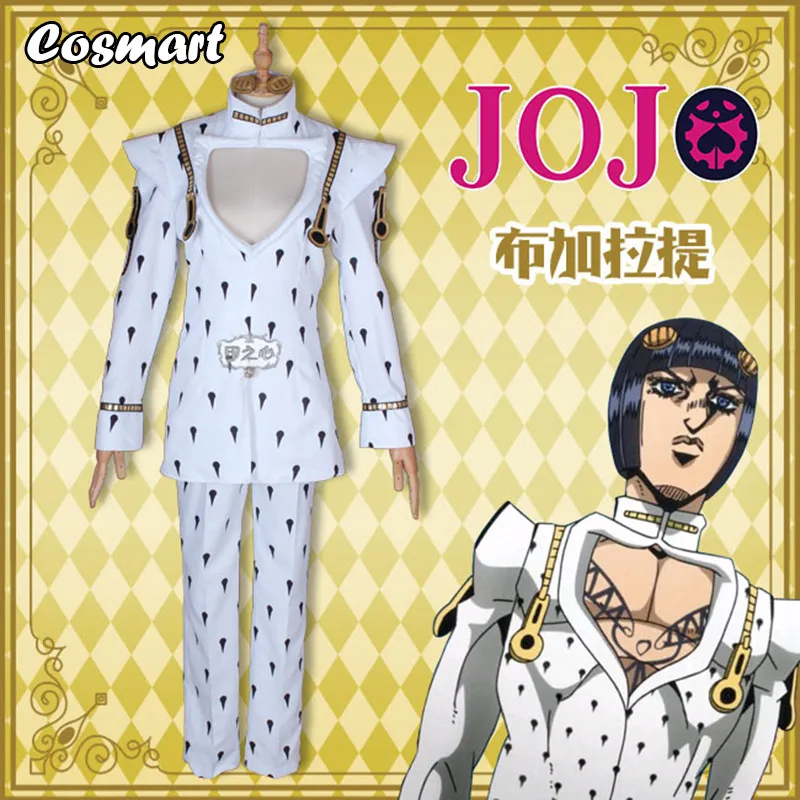 Anime JOJO'S BIZARRE ADVENTURE Bruno Bucciarati Cosplay Costume Uniform Custom-made NEW
Anime JOJO'S BIZARRE ADVENTURE Bruno Bucciarati Cosplay Costume Uniform Custom-made NEW