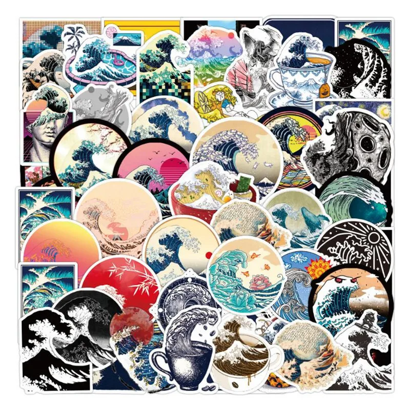 10/30/50PCS Ocean Wave Beach Ocean Notebook Skateboard Guitar Waterproof Sticker Graffiti Toy Decoration Wholesale
10/30/50PCS Ocean Wave Beach Ocean Notebook Skateboard Guitar Waterproof Sticker Graffiti Toy Decoration Wholesale
