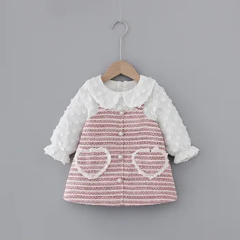 Skirt Dress New Spring Above Knee, Mini Cute Solid Cotton Full Products Girls Western Style Joint Graceful A- Line Princess
Skirt Dress New Spring Above Knee, Mini Cute Solid Cotton Full Products Girls Western Style Joint Graceful A- Line Princess