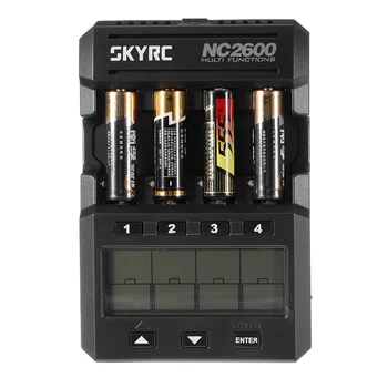 SKYRC NC2600 Bluetooth Smart Fast Charger Discharger Refresh Analyzer for AA/AAA Battery RC FPV Racing Drone RC Quadcopter Parts
SKYRC NC2600 Bluetooth Smart Fast Charger Discharger Refresh Analyzer for AA/AAA Battery RC FPV Racing Drone RC Quadcopter Parts