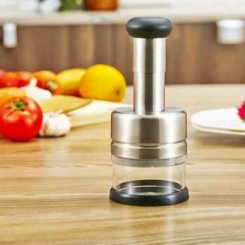 Stainless Steel Onion Cutter Multi-function Vegetable Cutter Creative Kitchen Tool Garlic Press Onion Pepper Ginger Cut Machine
Stainless Steel Onion Cutter Multi-function Vegetable Cutter Creative Kitchen Tool Garlic Press Onion Pepper Ginger Cut Machine