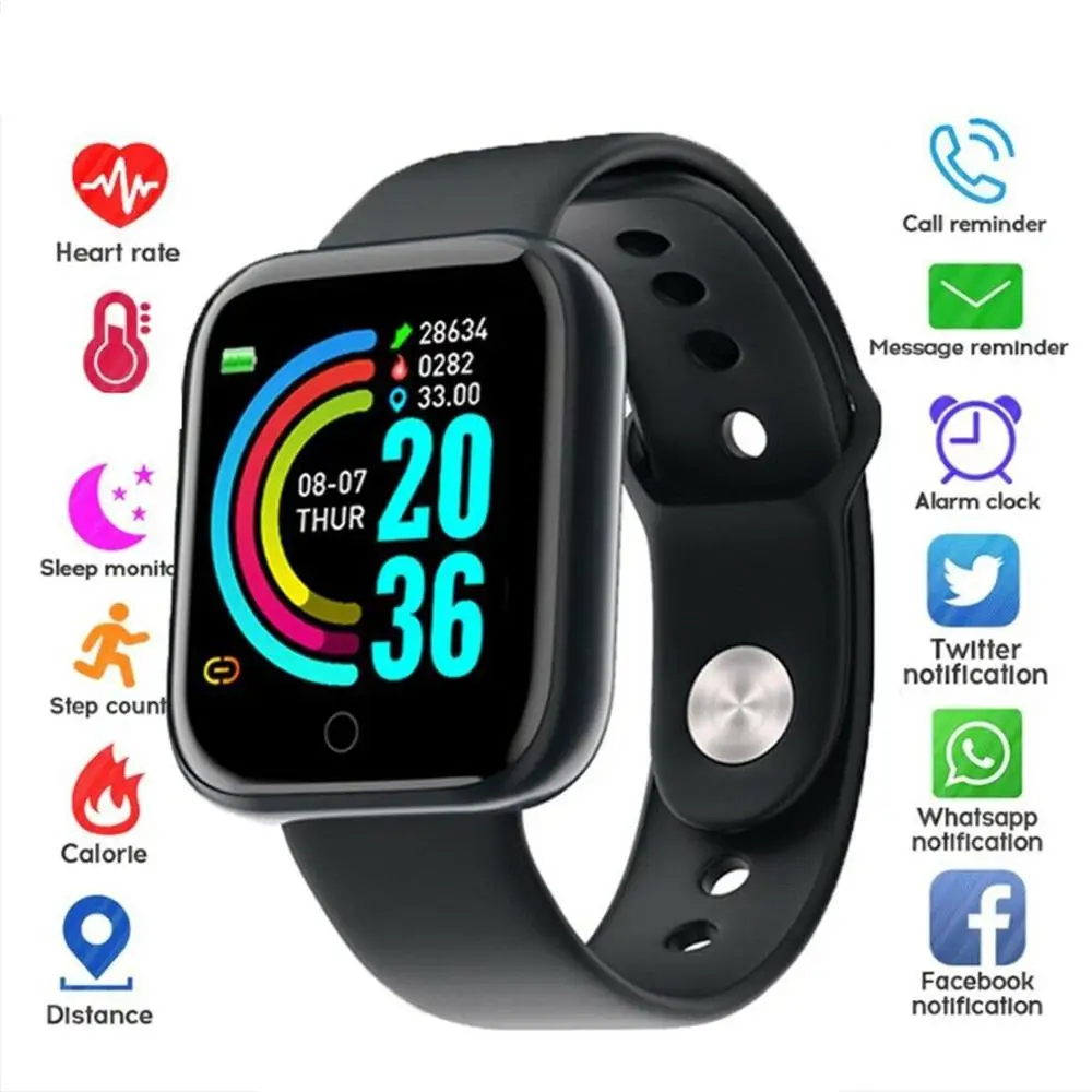 Smart Bracelet Bluetooth Watch Heart Rate Sports Fitness Tracker Step Breathing Light IP67 Waterproof Bracelet For Android IOS
Smart Bracelet Bluetooth Watch Heart Rate Sports Fitness Tracker Step Breathing Light IP67 Waterproof Bracelet For Android IOS