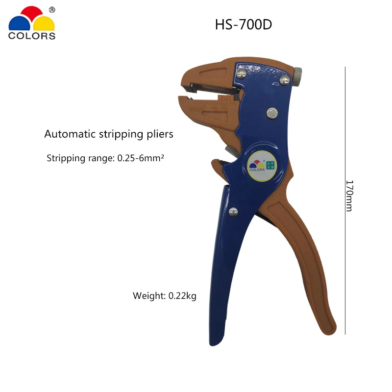 HS-700D Automatic wire stripper stripping hand tool tools,automatic regulating strippers size of 0.25-6mm Simple and fast
HS-700D Automatic wire stripper stripping hand tool tools,automatic regulating strippers size of 0.25-6mm Simple and fast