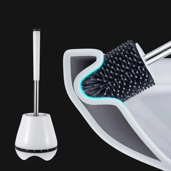 Stainless Steel Toilet Brush Household Cleaning Soft Rubber With Handle Toilet Brush Holder Set Cleaning Bathroom Accessories
Stainless Steel Toilet Brush Household Cleaning Soft Rubber With Handle Toilet Brush Holder Set Cleaning Bathroom Accessories