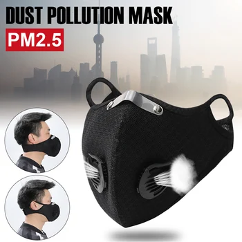 Activated Carbon Breathable Bicycle Mask Wind-proof Dustproof Masks with Breathing Valve Anti-Pollution Filter Cycling Face Mask
Activated Carbon Breathable Bicycle Mask Wind-proof Dustproof Masks with Breathing Valve Anti-Pollution Filter Cycling Face Mask