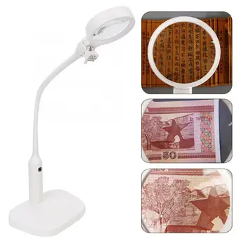 Multi-Functional Desktop LED Illumination Equipment Magnifier Clip-On Magnifying Glass for Watching Reading Manicure Tattoos
Multi-Functional Desktop LED Illumination Equipment Magnifier Clip-On Magnifying Glass for Watching Reading Manicure Tattoos