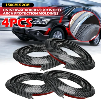 4pcs/2pcs Universal Rubber Car Mudguard Trim Wheel Arch Protection Moldings Black carbon fiber Anti-collision Sticker
4pcs/2pcs Universal Rubber Car Mudguard Trim Wheel Arch Protection Moldings Black carbon fiber Anti-collision Sticker