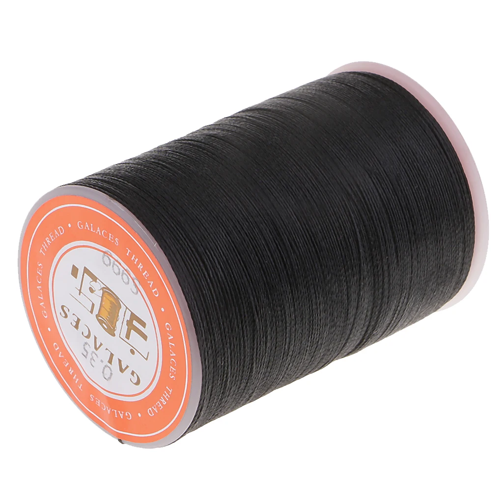 300 Meters 0.35mm Leather Sewing Waxed Wax Thread Hand DIY Stitching Cord Crafts 300 Meters 0.35mm Leather Sewing Waxed Wax Thread Hand DIY Stitching Cord Crafts