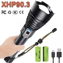 2021Year New XHP90.3 High Power Led Flashlight USB Rechargeable XHP90 Powerful Tactical flashlight XHP70 hunting Led Torch light
2021Year New XHP90.3 High Power Led Flashlight USB Rechargeable XHP90 Powerful Tactical flashlight XHP70 hunting Led Torch light