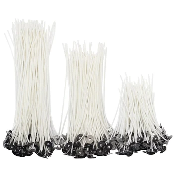 300Pcs Low Smoke Natural Candle Wick with Wax Pre-Wax Wick, Candle Making Kit for Candle Making and Candle DIY Christmas Gifts
300Pcs Low Smoke Natural Candle Wick with Wax Pre-Wax Wick, Candle Making Kit for Candle Making and Candle DIY Christmas Gifts