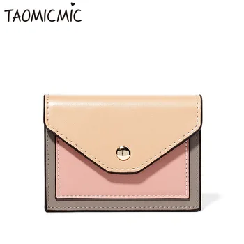 2020 New Women's Wallet Women Short Japan and South Korea Contrast Color Simple Envelope Student Wallet Card Bag Purse
2020 New Women's Wallet Women Short Japan and South Korea Contrast Color Simple Envelope Student Wallet Card Bag Purse