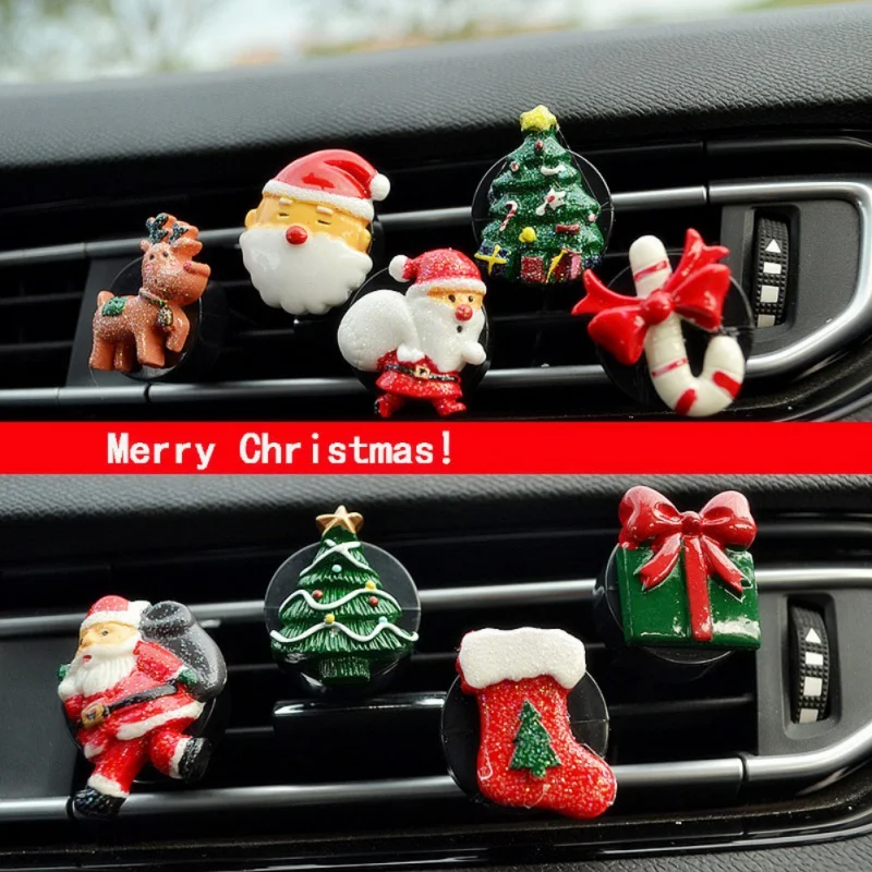 Car Air Outlet Perfume Christmas Tree Santa Claus Car Perfume Clips Air Conditioner Outlet Clip For Cars Christmas Decor Supplie
Car Air Outlet Perfume Christmas Tree Santa Claus Car Perfume Clips Air Conditioner Outlet Clip For Cars Christmas Decor Supplie