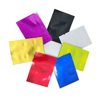 Open Top Pure Aluminum Foil Package Bag Heat Sealing Mylar Food Snack Candies Packing Bags Tear Notch Smell Proof Pocket Pouches
Open Top Pure Aluminum Foil Package Bag Heat Sealing Mylar Food Snack Candies Packing Bags Tear Notch Smell Proof Pocket Pouches