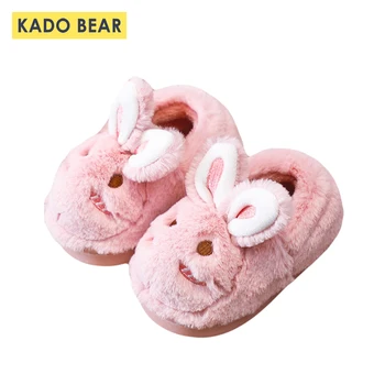 Fashion Kids Home Indoor Slippers Winter Baby Girl Cartoon Bunny Panda Fur Plush Warm Shoes Children Velvet Household Flip Flops 
Fashion Kids Home Indoor Slippers Winter Baby Girl Cartoon Bunny Panda Fur Plush Warm Shoes Children Velvet Household Flip Flops