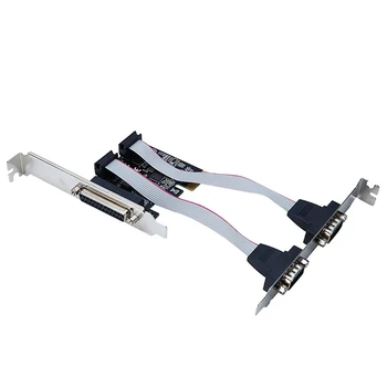PCI express to 2 RS232 serial COM Port 1 Printer parallel port card computer Adapter Converter TXB076
PCI express to 2 RS232 serial COM Port 1 Printer parallel port card computer Adapter Converter TXB076