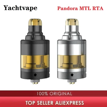 Original Yachtvape Pandora MTL RTA 2ml Capacity Vape Tank Single Coil 5 Rotatable Internal Inlets E-cigarette Atomizer Vs Zeus X
Original Yachtvape Pandora MTL RTA 2ml Capacity Vape Tank Single Coil 5 Rotatable Internal Inlets E-cigarette Atomizer Vs Zeus X