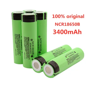 100% New 18650 battery 3400mAh 3.7V lithium battery for NCR18650B 3400mah Suitable for flashlight battery
100% New 18650 battery 3400mAh 3.7V lithium battery for NCR18650B 3400mah Suitable for flashlight battery