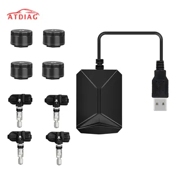 USB Android TPMS Car Tire Pressure Monitoring System Display 4 Internal Sensors Android Navigation Tyre Pressure Alarm 0-116Psi
USB Android TPMS Car Tire Pressure Monitoring System Display 4 Internal Sensors Android Navigation Tyre Pressure Alarm 0-116Psi