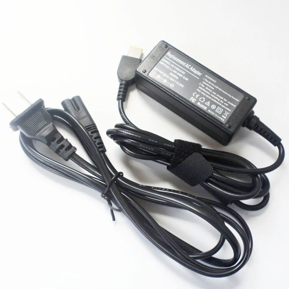 New 45W Laptop AC Adapter Battery Charger Power Supply Cord For Lenovo ThinkPad S1 Yoga Series Helix Series T450 T550 20V 2.25A
New 45W Laptop AC Adapter Battery Charger Power Supply Cord For Lenovo ThinkPad S1 Yoga Series Helix Series T450 T550 20V 2.25A