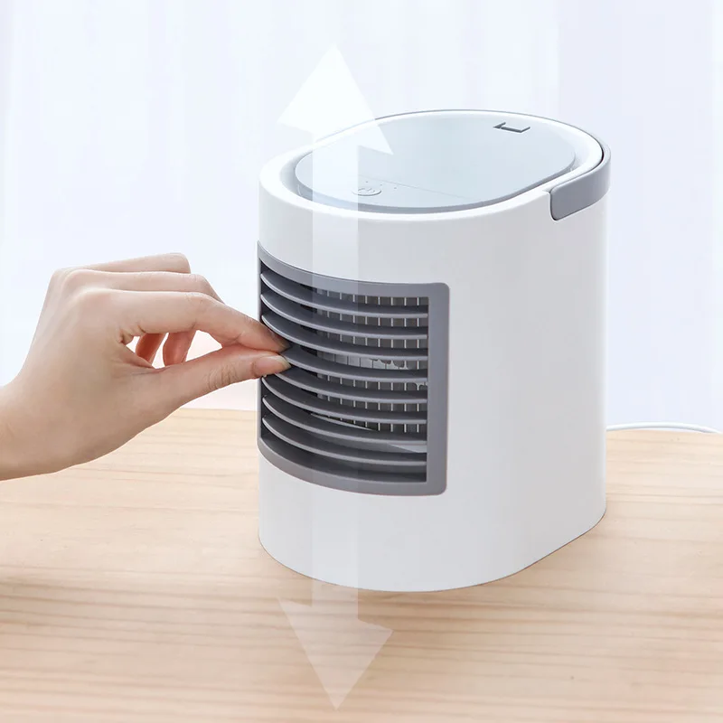 Elliptical Water Cooled Fan European Mini Air Conditioner Small Appliances Three Gears Usb Desktop Chiller Refrigeration Machine
Elliptical Water Cooled Fan European Mini Air Conditioner Small Appliances Three Gears Usb Desktop Chiller Refrigeration Machine