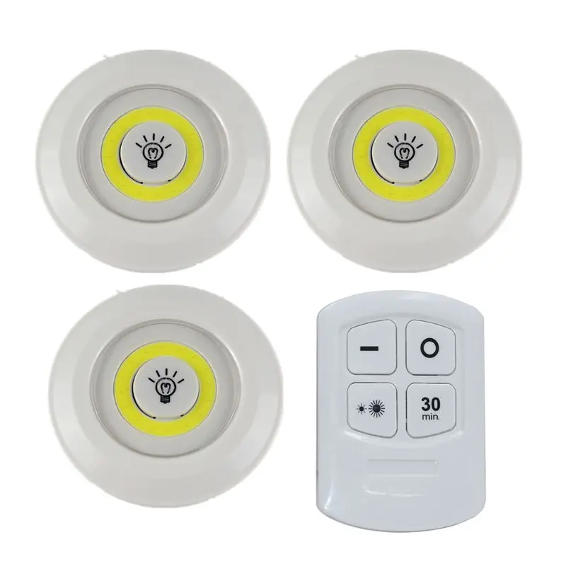 Remote Control LED Battery Operated Stick On Lights Wireless Cupboards Lights Pat light mini decompression
Remote Control LED Battery Operated Stick On Lights Wireless Cupboards Lights Pat light mini decompression