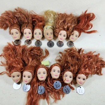 B6-3 Original Foreign trade Northern Europe Freckles Beauty 1/6 OOAK NUDE Rarely doll head mussed dark orange hair for DIY 
B6-3 Original Foreign trade Northern Europe Freckles Beauty 1/6 OOAK NUDE Rarely doll head mussed dark orange hair for DIY