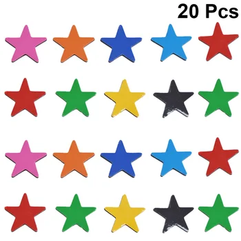 20Pcs Five-Pointed Star Fridge Magnet Creative Fridge Sticker Cute Refrigerator Magnet Mixed Color
20Pcs Five-Pointed Star Fridge Magnet Creative Fridge Sticker Cute Refrigerator Magnet Mixed Color