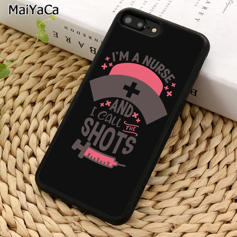 MaiYaCa стетоскоп сердце медсестра телефонный чехол для iPhone 5 6 S 7 8 plus 11 12 Pro X XR XS Max Samsung
