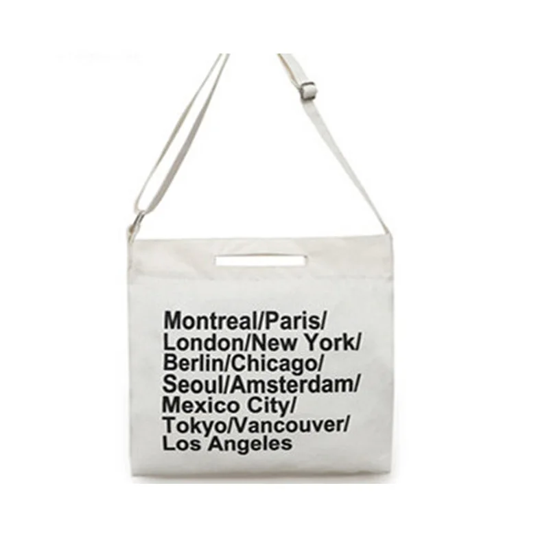 Women Canvas Tote Bag Fashion Shoulder Bag Concise Letter Printing Shoulder Cloth Bags Ladies Duty Cotton Shopping Bags for 2019
Women Canvas Tote Bag Fashion Shoulder Bag Concise Letter Printing Shoulder Cloth Bags Ladies Duty Cotton Shopping Bags for 2019