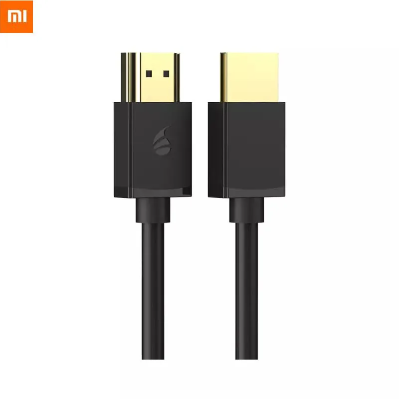 

Durable Xiaomi HAGiBiS HDMI Cable Support 4K HD Adapters & Converters Office Electronics For Video Xbox PS4 PC Laptop Projector