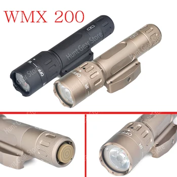 WMX200 Airsoft Weapon Tactical Gun Led Flashlight Strobe IR Light for Picatinny Rail Spotlight Hunting
WMX200 Airsoft Weapon Tactical Gun Led Flashlight Strobe IR Light for Picatinny Rail Spotlight Hunting