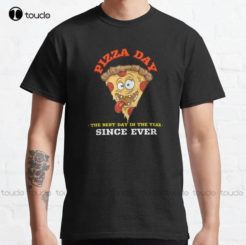 

Мой любимый цвет-это Классическая футболка с пиццей, рубашки для учителей для женщин, индивидуальная модная смешная Новинка для подростков, унисекс