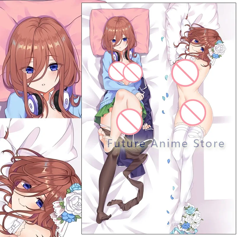 Двусторонняя Подушка для тела Dakimakura Nakano Miku The quintessence Quintuplets Anime
Двусторонняя Подушка для тела Dakimakura Nakano Miku The quintessence Quintuplets Anime