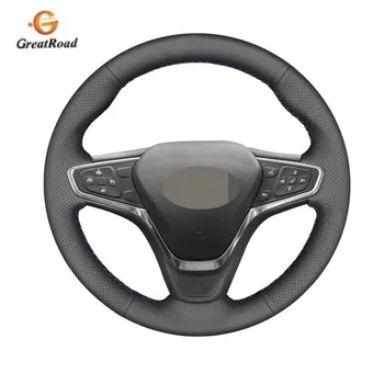 Black Leather Hand-stitched Car Steering Wheel Cover for Chevrolet Malibu XL 2016 2017 Equinox 2017 2018 Buick Velite 5
Black Leather Hand-stitched Car Steering Wheel Cover for Chevrolet Malibu XL 2016 2017 Equinox 2017 2018 Buick Velite 5