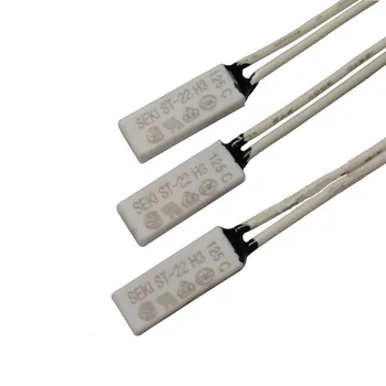 10 pcs Motor Thermal Protector ST-22 120 Degree Normally Closed Temperature Switch
10 pcs Motor Thermal Protector ST-22 120 Degree Normally Closed Temperature Switch