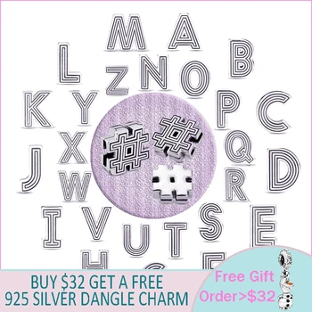 925 Sterling Silver Beads Reflexions Alphabet Letter A to Z Clip Charms fit Original Brand Reflexions Bracelet Jewelry
925 Sterling Silver Beads Reflexions Alphabet Letter A to Z Clip Charms fit Original Brand Reflexions Bracelet Jewelry