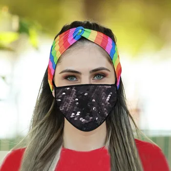 2pcs Adult Face Mask Washable Cotton Mask Outdoor Cycling PM2.5Protective Mask Sequined Printed Fashion Female Face Mask #BL1
2pcs Adult Face Mask Washable Cotton Mask Outdoor Cycling PM2.5Protective Mask Sequined Printed Fashion Female Face Mask #BL1