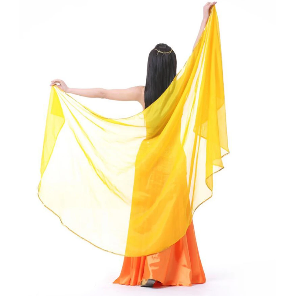 Indian Belly Dance Sequins Veils Chiffon Shawl Scarf Lightweight Costume Props Indian Belly Dance Sequins Veils Chiffon Shawl Scarf Lightweight Costume Props